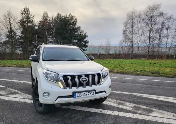 samochody osobowe Toyota Land Cruiser cena 170000 przebieg: 129000, rok produkcji 2014 z Sulechów